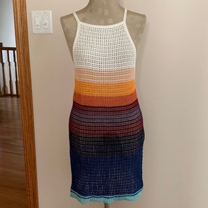 Stunning knit free people tsnk dress s/p